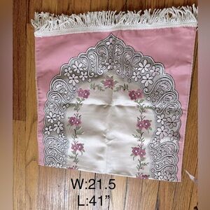 New naamz Prayer Mat Rugs Travel Prayer Rug Satin Feeling